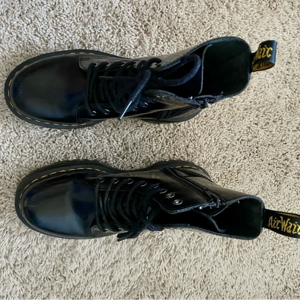 JADON BOOT SMOOTH LEATHER PLATFORMS Dr.Martens - Picture 7 of 7